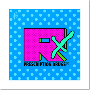 Pharmacy Pop Art 80s 90s MTV Parody Posters and Art